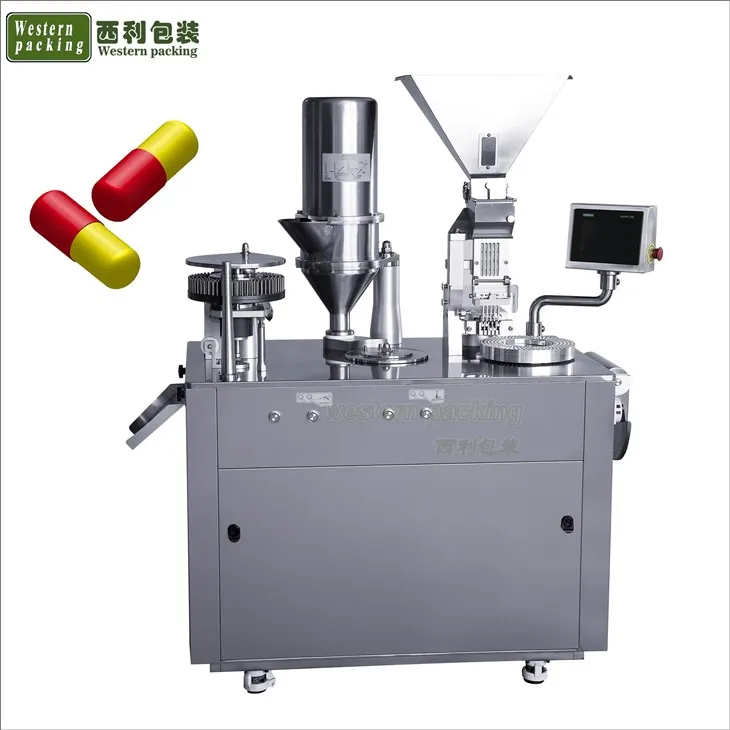 מכונת קפסולות למילוי אבקה