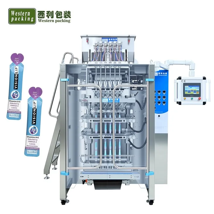 Honey Multi Lane Liquid Stick מילוי מכונת אריזה