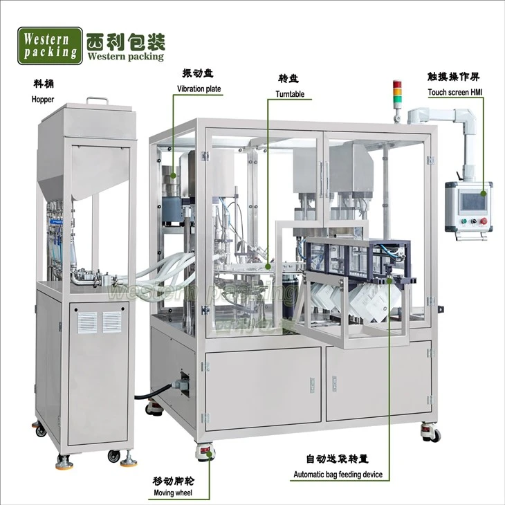 standing pouch packaging machine